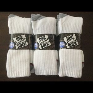 Heavy Duty Work Boot Crew Sock ONE TOUGH S…